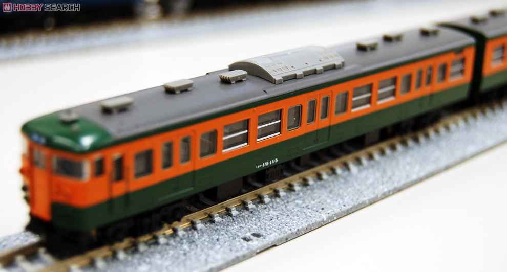 国鉄 115-1000系 近郊電車 (湘南色) (基本B・4両セット) (鉄道模型) 商品画像2