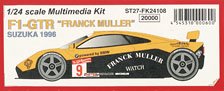 F1-GTR FRANK MULLER 1996 (Metal/Resin kit)