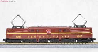 PENNSYLVANIA  R R TUSCAN RED  DC OR TCS DCC  RD # 4909 kato 137-2006  GG1 