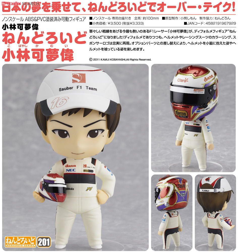 Nendoroid Kamui Kobayashi (PVC Figure) 商品画像4