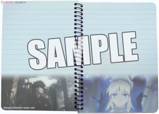 Fate Zero A6リングノート セイバー 切嗣 キャラクターグッズ ホビーサーチ キャラクターグッズ