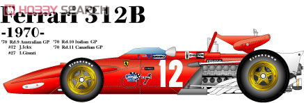 Ferrari 312B Ver.A (Metal/Resin kit) その他の画像1