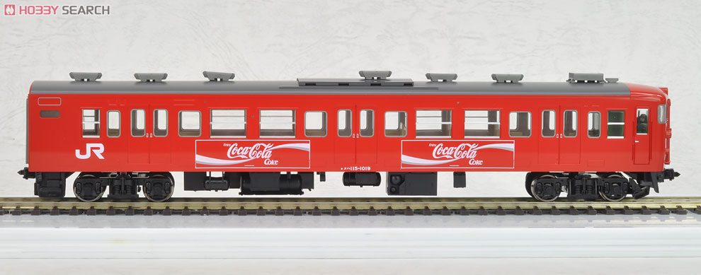 鉄道模型 JR 115 1000系 コカ・コーラ塗装 3両セット 16番 JR 115-1000系 近郊電車 (コカ・コーラ塗装) (3両セット