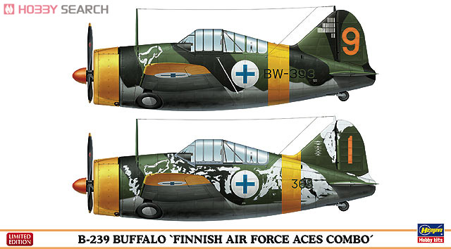 ホビーマスター 1/48 B-239 ブルーステル フィンランド HA7009 Hobby Master