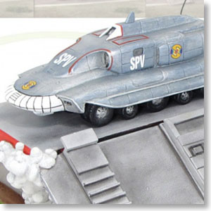 【値下げ】キャプテン・スカーレット 追跡戦闘車SPV ジオラマ キャプテン・スカーレット S.P.V. (追跡戦闘車) ジオラマ 限定版