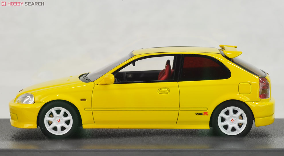 HONDA シビック Type-R (EK9) イエロー (ミニカー) - ホビーサーチ