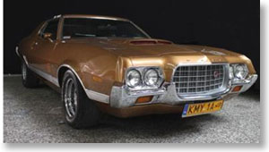 フォード グラン トリノ スポーツ 1972 ゴールド ミニカー ホビーサーチ ミニカー