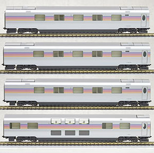 16番(HO) JR E26系 特急寝台客車 (カシオペア) (増結A・4両セット