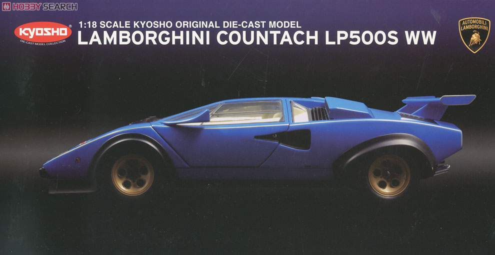 ランボルギーニ カウンタック LP500S WW ブルー K08323BLL