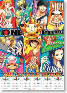 One Piece 2013 Poster Calendar (Anime Toy) - HobbySearch 