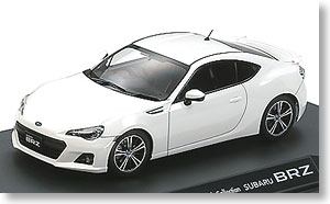 スバル BRZ (サテンホワイトパール) (ミニカー)