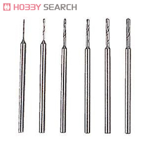 小径ドリル φ0.5/0.8/1.0/1.2/1.4/1.6mm 6種セット (工具) 商品画像1