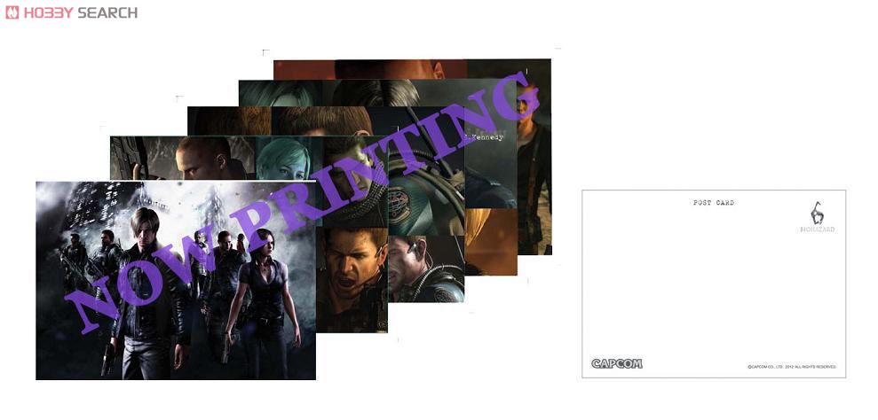 バイオハザード6 ポストカードセット (キャラクターグッズ) - ホビー