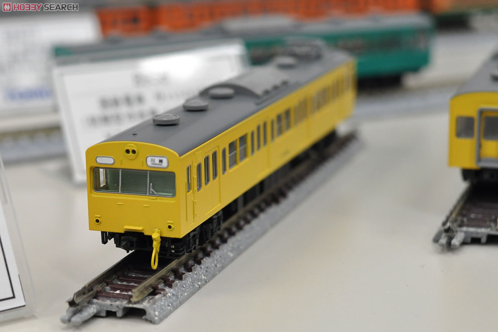 J.N.R. Commuter Train Series 103 (Air Conditioned Original Style/Canary Yellow) (Basic A 3-Car Set) (Model Train) その他の画像7