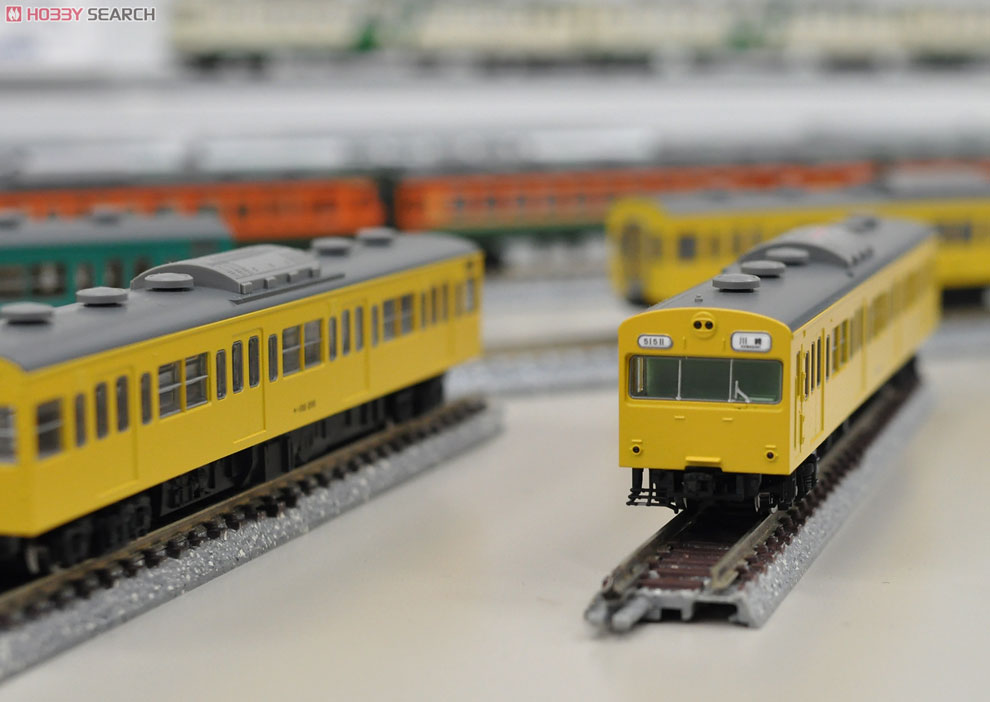 J.N.R. Commuter Train Series 103 (Air Conditioned Original Style/Canary Yellow) (Basic A 3-Car Set) (Model Train) その他の画像9 Modal