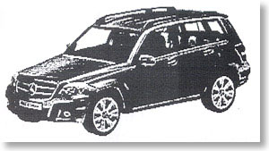 メルセデスベンツ GLK Offroader 2008 (X204) パラジウムシルバー (ミニカー)
