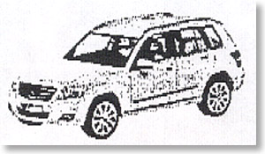 メルセデスベンツ GLK Sport 2008 (X204) カルサイトホワイト (ミニカー)