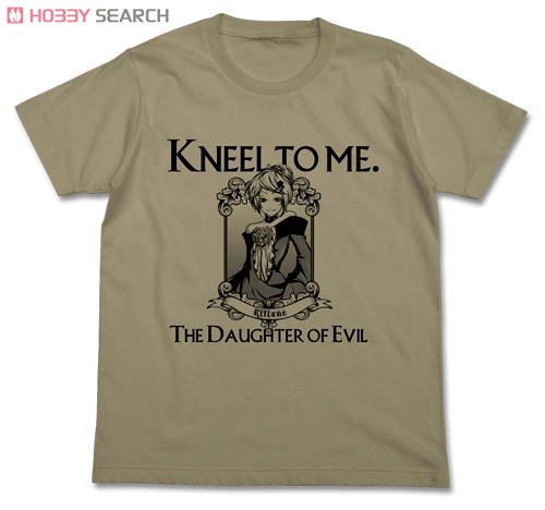 悪ノ娘リリアンヌTシャツver.壱加 SAND KHAKI S (キャラクターグッズ) 商品画像1