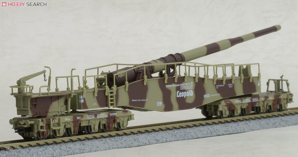 Eisenbahngeschutz `Leopold` Ep.II Tarnlackierung (28cm列車砲K5