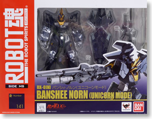 Robot Spirits < Side MS > Banshee Norn (Unicorn Mode) (Completed) パッケージ1