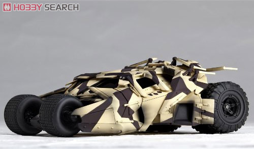 SCI-FI Revoltech Series No.043EX Batmobile Tumbler Camouflage Ver. (Completed) Item picture3