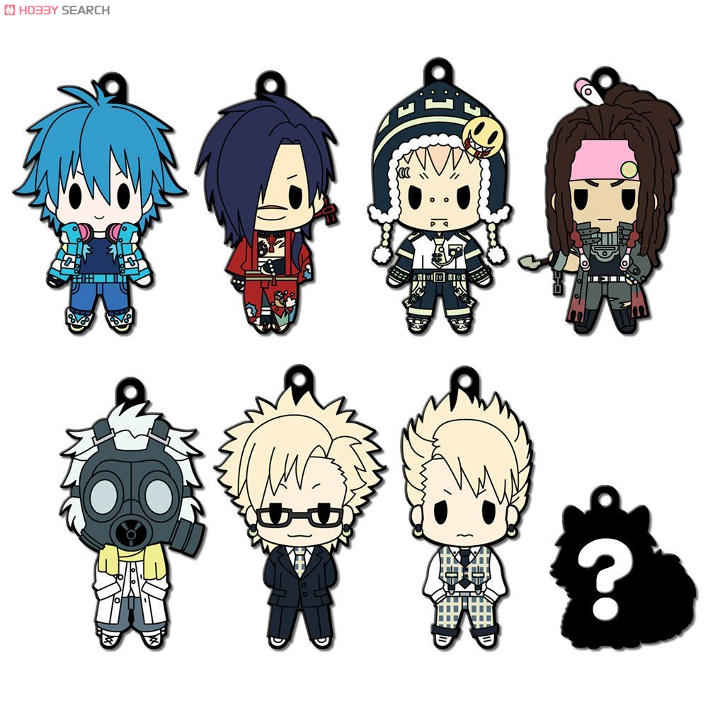 D4 DRAMAtical Murder ラバーキーホルダーコレクション 8個セット
