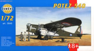 WWII France Potez 540 1/144 Diecast Plane Model Aircraft IXO for sale online 