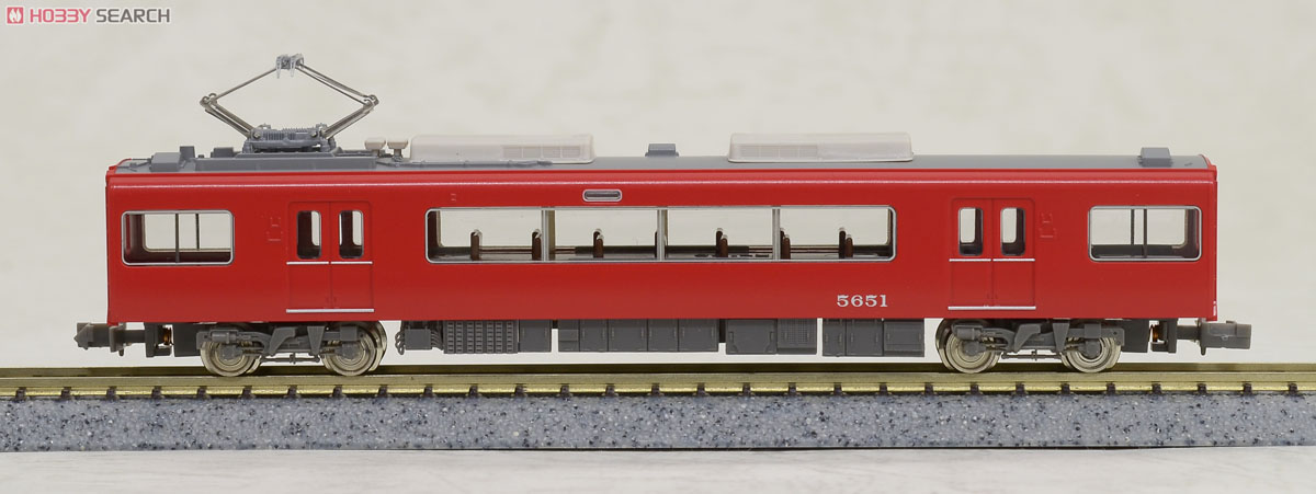 Meitetsu Series 5700 Six Car Fornation Set (w/Motor) (6-Car Set) (Pre-colored Completed) (Model Train) 商品画像5