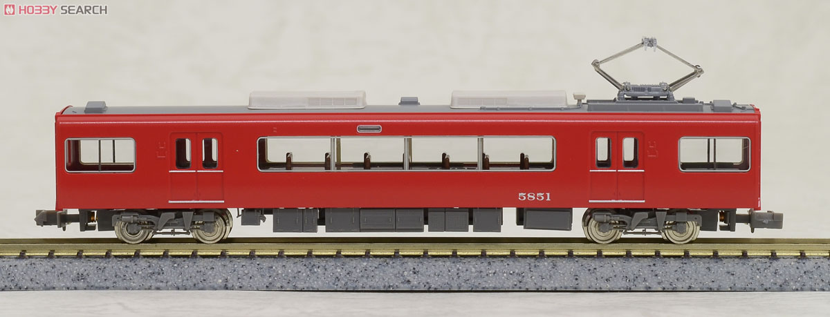 Meitetsu Series 5700 Six Car Fornation Set (w/Motor) (6-Car Set) (Pre-colored Completed) (Model Train) 商品画像8