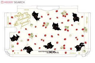 キャラハードカバー For ニンテンドー3dsll 靴下にゃんこ ストロベリー クリーム キャラクターグッズ ホビーサーチ キャラクター グッズ