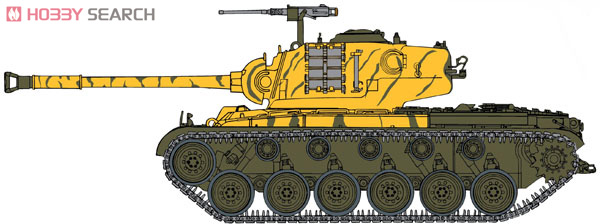 WW.II アメリカ陸軍 M46 パットン + G.I. (1950年釜山軍事防衛境界線)フィギュア4体セット (プラモデル) 画像一覧