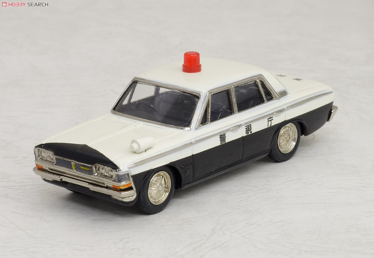 トヨペット・クラウン 1967年式 パトカー 警視庁 (白/黒) (ミニカー