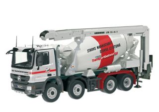 メルセデス ベンツ アクトロス 8×4 トラックミキサー + LIEBHERR 