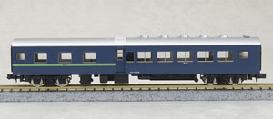 オロハネ10 (青15号・淡緑帯) (ハネ側非冷房) (塗装済み完成品) (鉄道 オロハネ10 (青15号・淡緑帯) (ハネ側非冷房) (塗装済み完成品) (鉄道