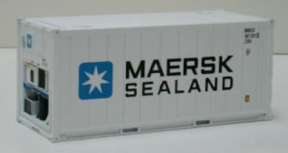Maersk Sealand Shipping Container Card Kits 40ft Buy Now & FREE 20ft x6 HO Gauge 