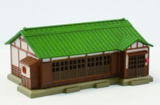 Z Z Fookey Metal Roof Tin Roof House Green Roof Model Train