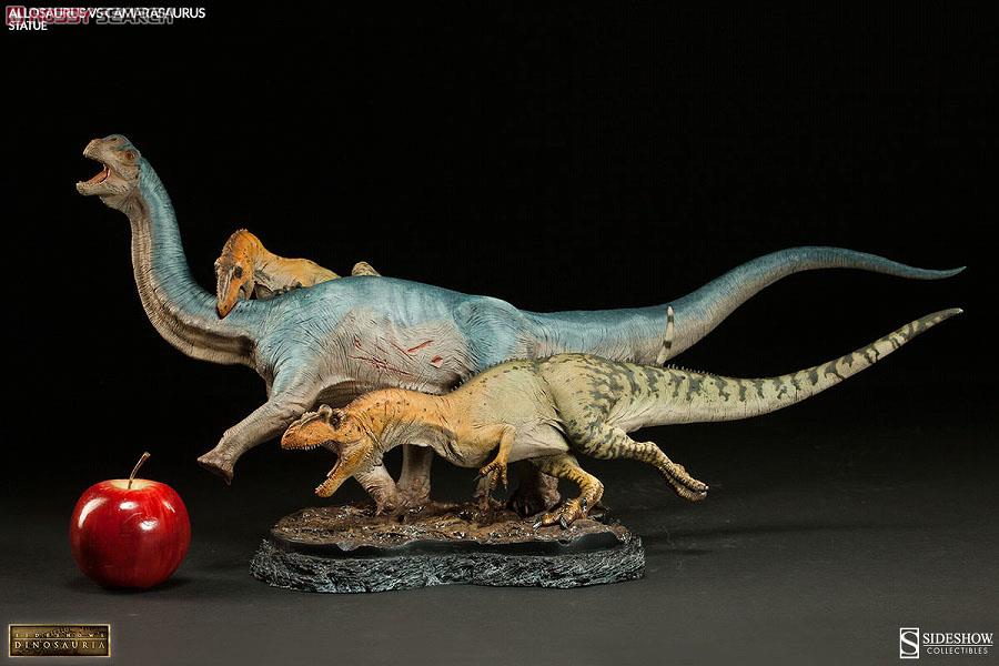 ダイナソーリア/ アロサウルス vs カマラサウルス スタチュー (完成品