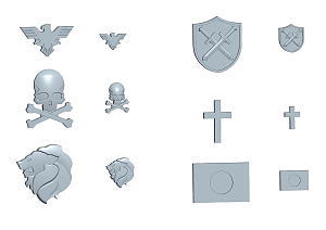 プラユニットP150 メカレリーフ (素材)