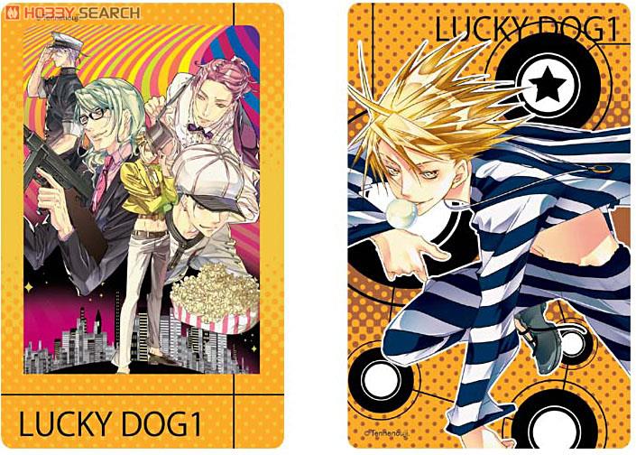 ラッキードッグ1 クリアステッカー 12個セット キャラクターグッズ