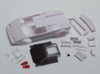 ランボルギーニ カウンタックLP500S ホワイトボディセット (ラジコン 