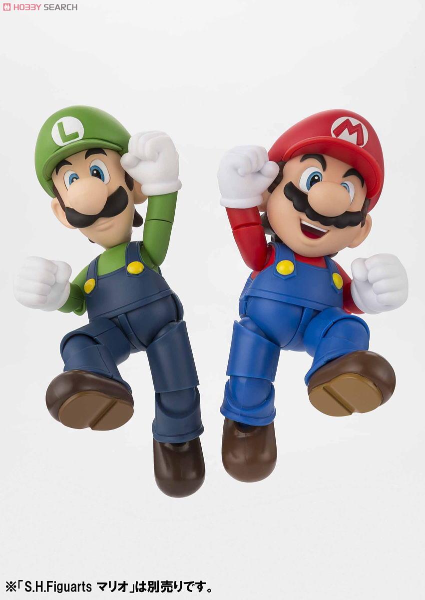 【美品】S.H.フィギュアーツ マリオ ルイージ S.H.フィギュアーツ ルイージ (完成品) - ホビーサーチ ロボット