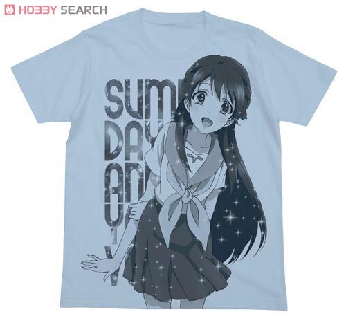 グラスリップ 深水透子Tシャツ LIGHT BLUE M (キャラクターグッズ) 商品画像1