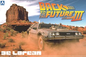 Back to the Future De Lorean Part III & Railroad (Model Car)