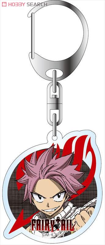Fairy Tail ナツ アクリルキーホルダー＆缶バッジまとめ Fairy Tail ナツ アクリルキーホルダー＆缶バッジまとめ Fairy
