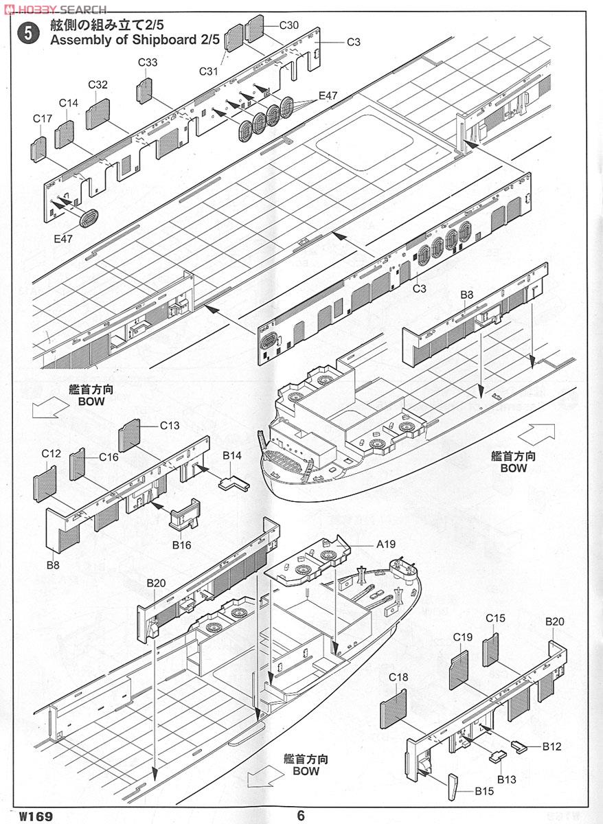 U.S.Navy Aircraft Carrier CV8 w/PhotoEtched Parts (Plastic