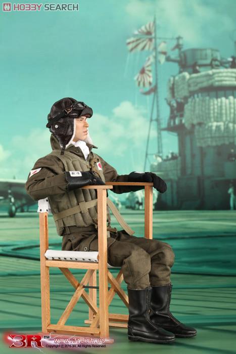大日本帝国海軍零戦パイロット 陰山源一 (日本限定発売) (ドール) その他の画像1 モーダル
