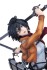 Hdge Technical Statue No.5 Attack on Titan Mikasa Training Corps Ver. (PVC Figure) 商品画像5 Thumbnail