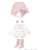 Kinoko Planet Mofu Mofu Sheep Set (White x Pink) (Fashion Doll) Item picture1