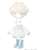 Kinoko Planet Mofu Mofu Sheep Set (White x Light Blue) (Fashion Doll) Item picture1