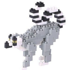 nanoblock Ring-tailed lemur (Block Toy)